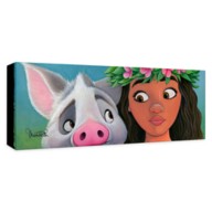 ''Moana's Sidekick'' Giclée on Canvas by Michelle St. Laurent – Limited Edition