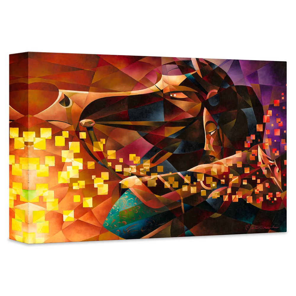 ''Mulan the Warrior'' Gicle on Canvas by Tom Matousek Limited Edition Official shopDisney