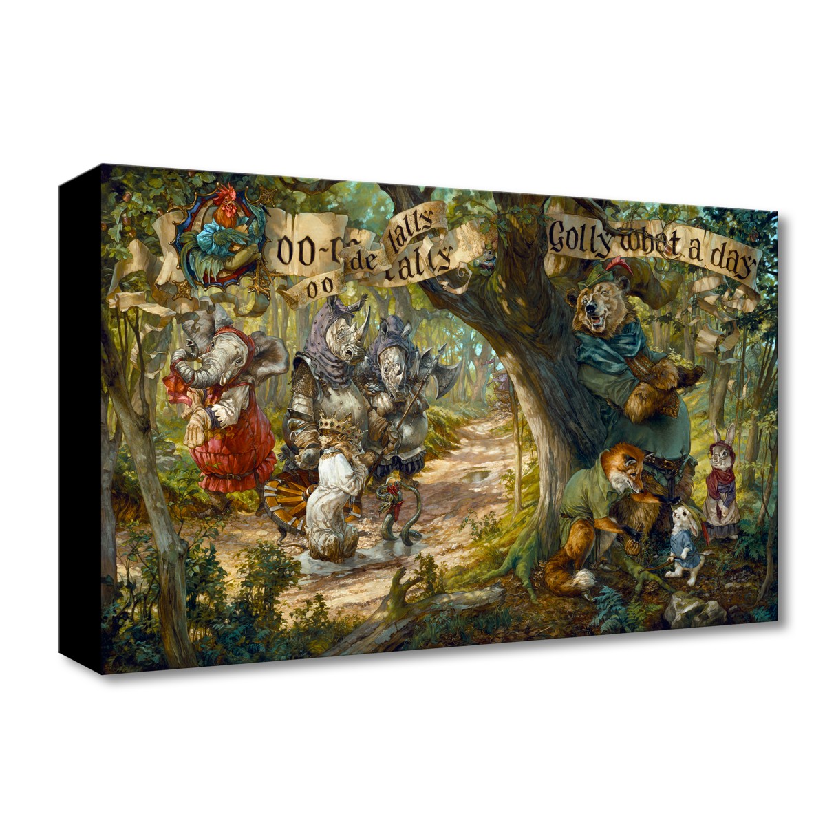 Robin Hood ''Oo-De-Lally'' Art by Heather Edwards – Limited Edition