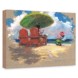Mickey and Minnie Mouse ''Shorefront Hula'' Giclée by James Coleman – Limited Edition