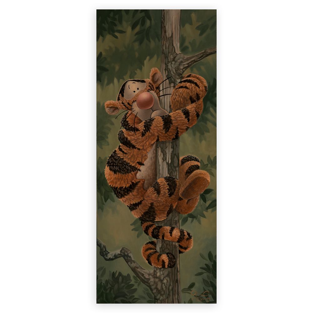 Tigger ''Don't Look Down'' Giclée by Jared Franco – Limited Edition