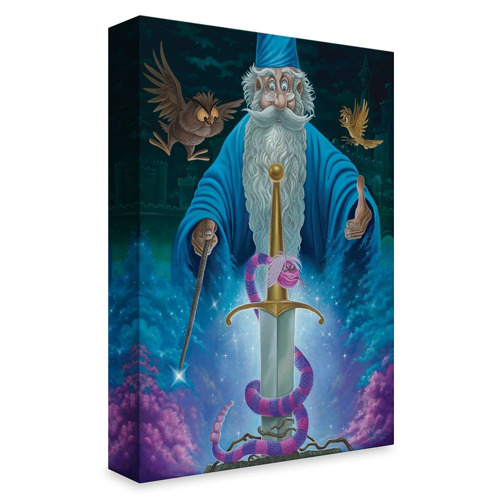 The Sword in the Stone ''Merlin's Domain'' Giclée by Jared Franco – Limited Edition