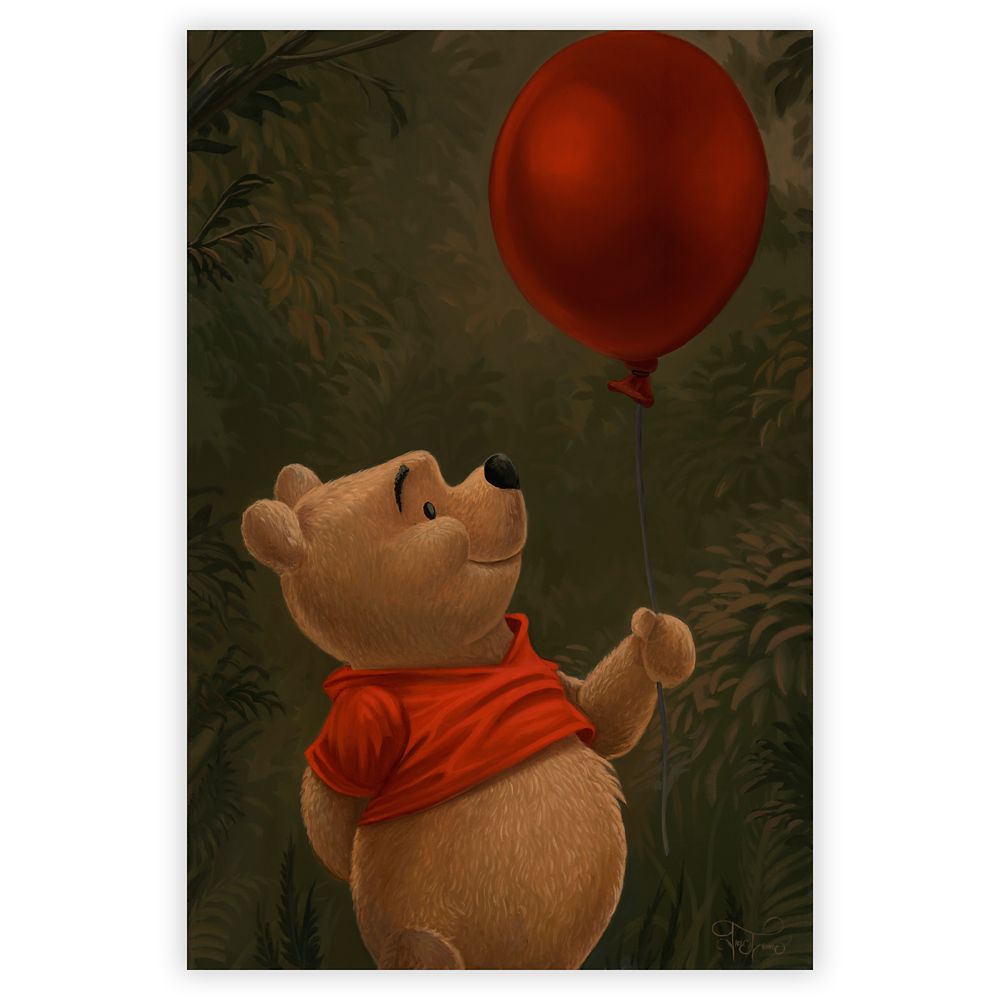 Winnie the Pooh ”Pooh and His Balloon” Giclée by Jared Franco – Limited Edition now out for purchase