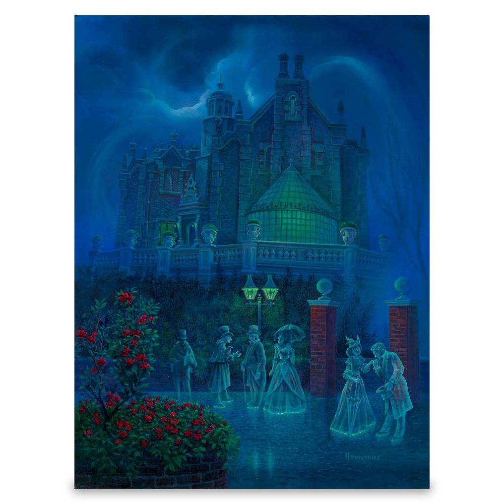 Disney The Haunted Mansion The Procession Giclee by Michael Humphries ? Limited Edition