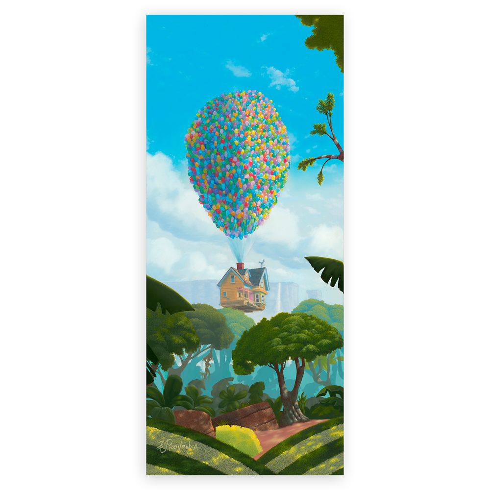 Up ''Ellie's Dream'' Giclée by Michael Provenza – Limited Edition | shopDisney