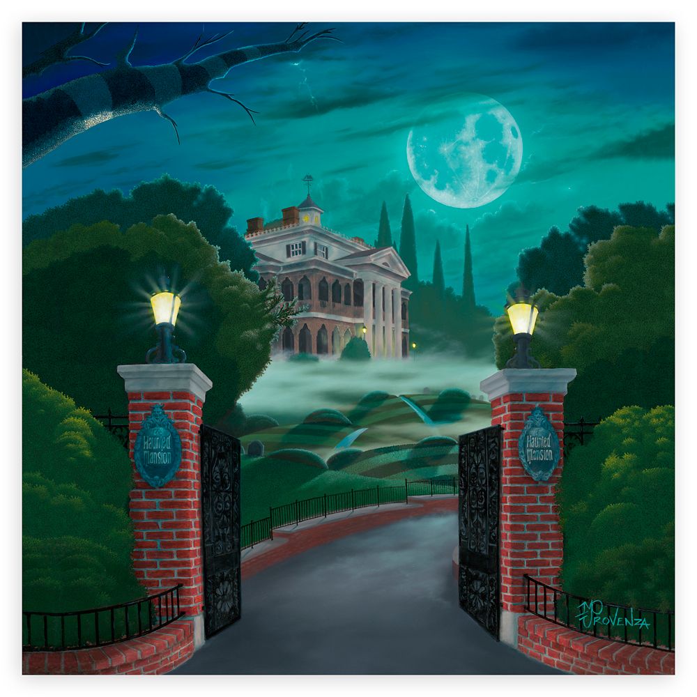 Welcome to The Haunted Mansion Gicle by Michael Provenza  Limited Edition Official shopDisney