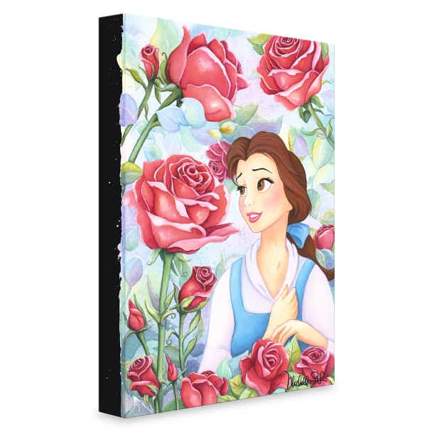 Beauty and the Beast ''Garden of Roses'' Giclée by Michelle St.Laurent – Limited Edition