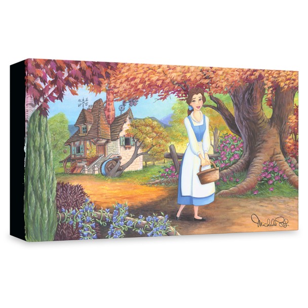 Beauty and the Beast ''The Flowery Path'' Giclée by Michelle St.Laurent – Limited Edition