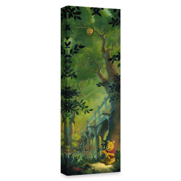 Winnie the Pooh ''Hungry for Hunny'' by Rob Kaz Canvas Artwork – Limited Edition