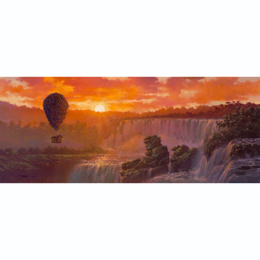 Up ”A World of Adventure” by Rodel Gonzalez Canvas Artwork – Limited Edition is now available