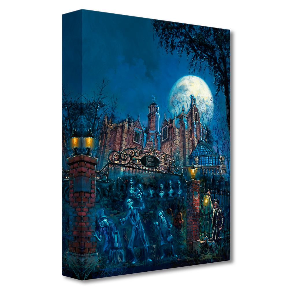 The Haunted Mansion ''Haunted Mansion'' by Rodel Gonzalez Canvas Artwork – Limited Edition