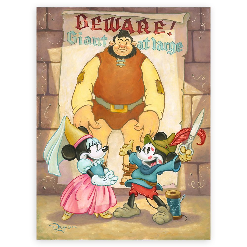 Brave Little Tailor Giant at Large Gicle by Tim Rogerson  Limited Edition Official shopDisney