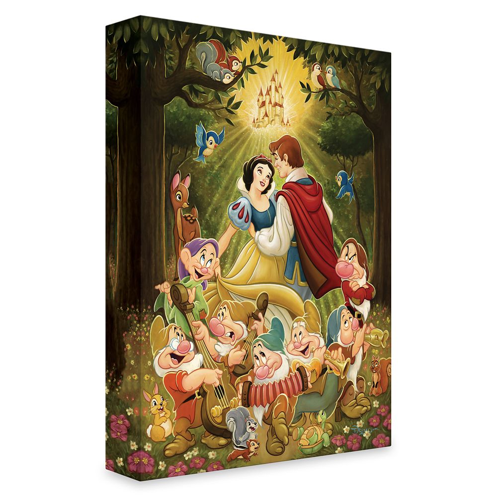 Snow White and the Seven Dwarfs ''Happily Ever After'' Giclée by Tim Rogerson – Limited Edition