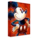 Mickey Mouse ''Modern Mickey Red'' Giclée by Tim Rogerson – Limited Edition
