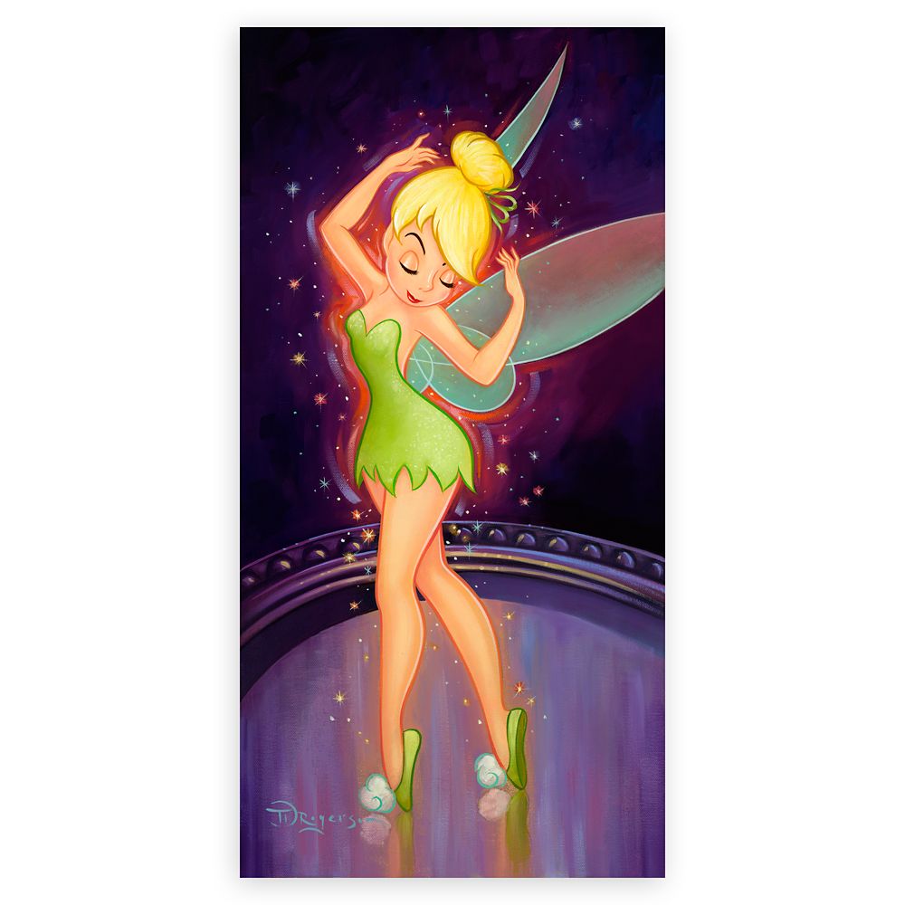 Tinker Bell ”Pixie Pose” Giclée by Tim Rogerson – Limited Edition now available for purchase