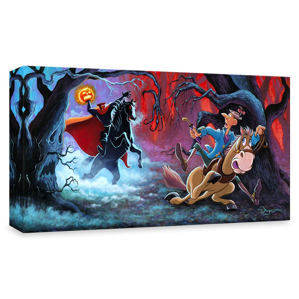 The Adventures of Ichabod and Mr. Toad ''The Witching Hour'' Giclée by Tim Rogerson – Limited Edition