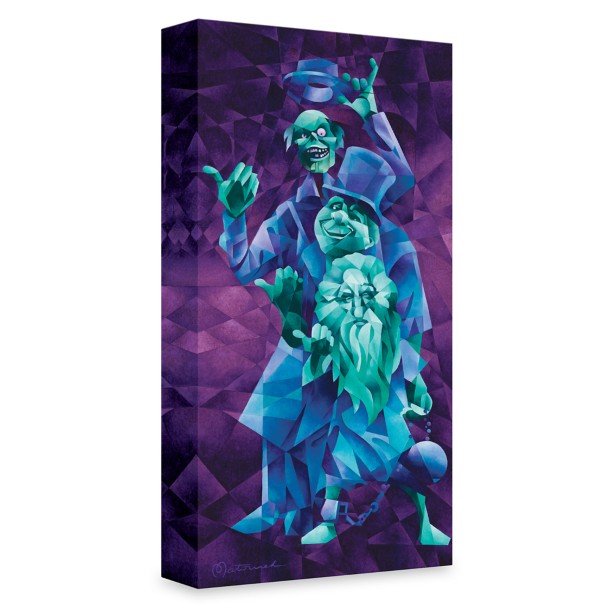 The Haunted Mansion ''Hitchhiking Ghosts'' Giclée by Tom Matousek – Limited Edition