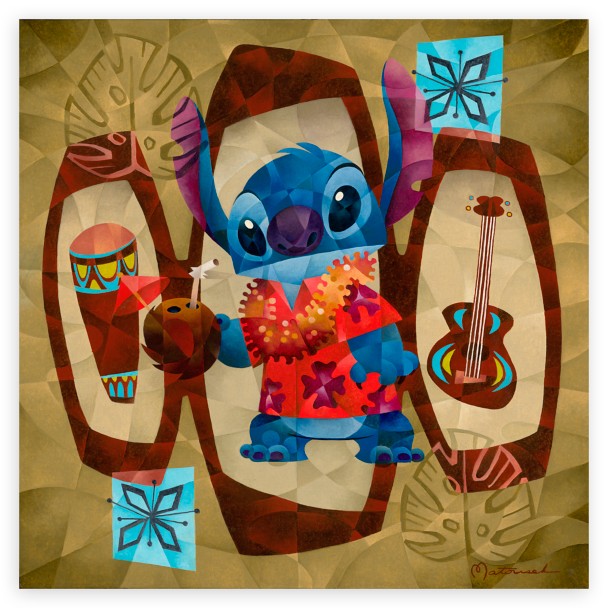 Lilo & Stitch ''The Stitch Life'' Giclée by Tom Matousek – Limited Edition