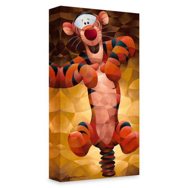 Tigger ''Tigger's Bounce'' Giclée by Tom Matousek – Limited Edition