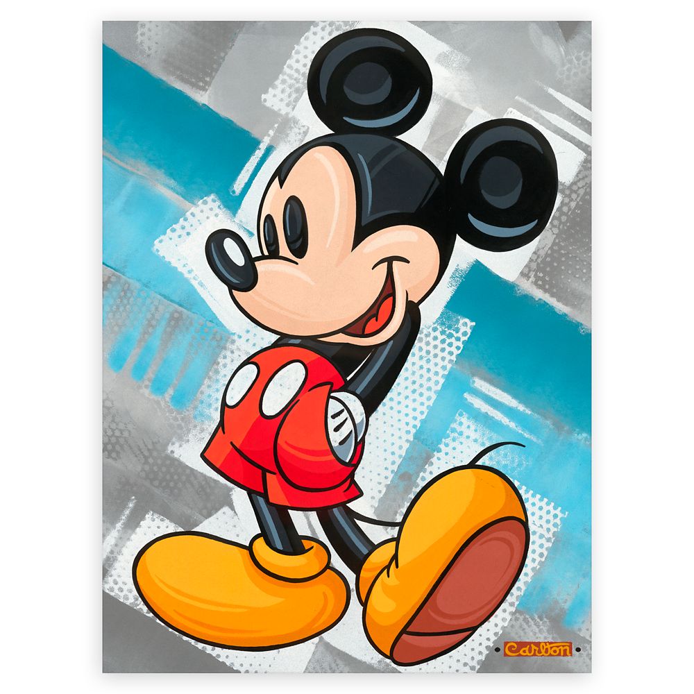 Mickey Mouse ”Ahh Geez Mickey” Giclée by Trevor Carlton – Limited Edition now out for purchase