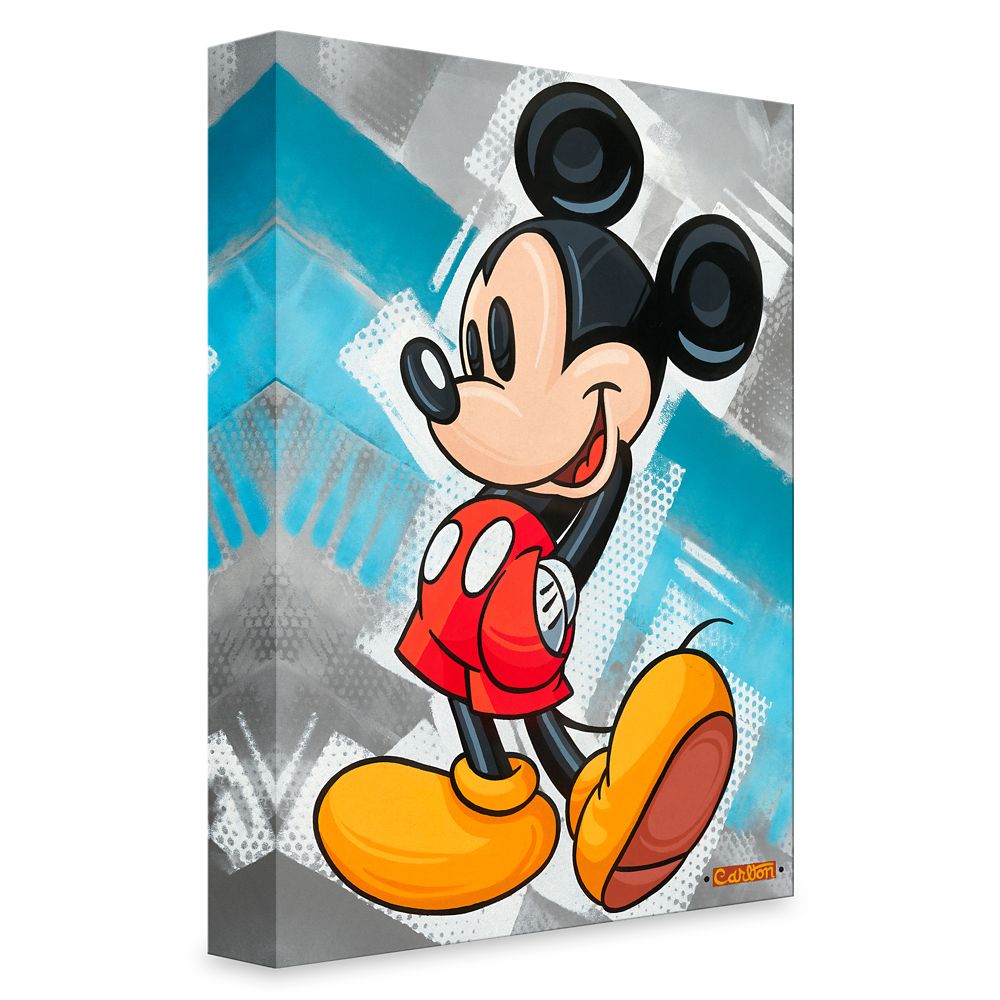 Mickey Mouse ''Ahh Geez Mickey'' Giclée by Trevor Carlton – Limited Edition