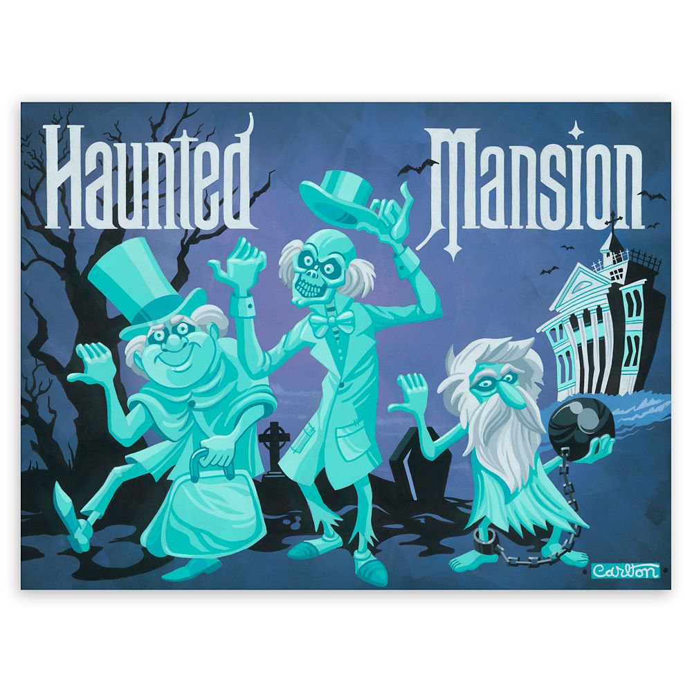 The Haunted Mansion ”The Travelers” Giclée by Trevor Carlton – Limited Edition available online