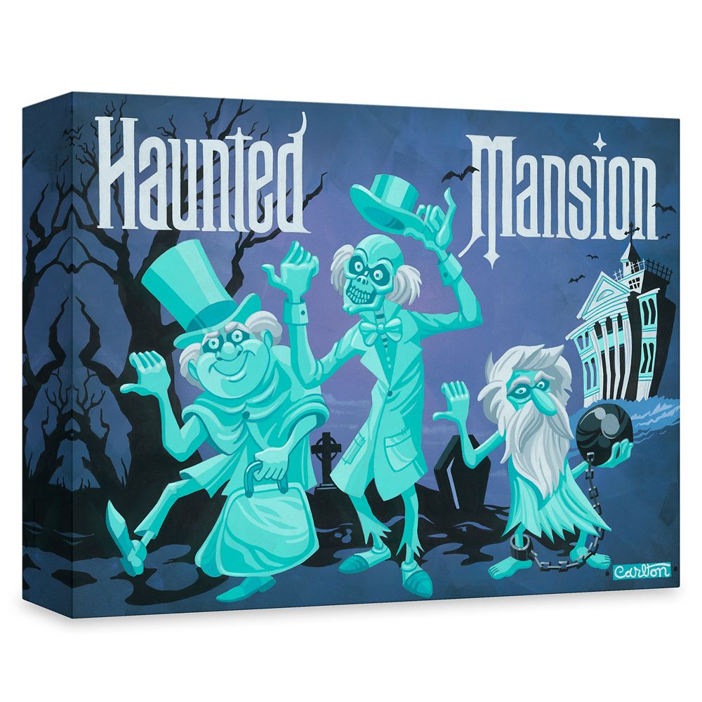The Haunted Mansion ''The Travelers'' Giclée by Trevor Carlton – Limited Edition