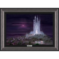 Cinderella ''Glass Castle'' by Peter Ellenshaw Framed Canvas Artwork – Limited Edition