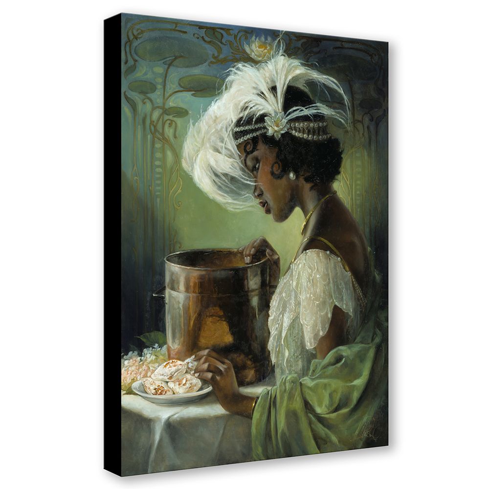 Tiana ''Dig a Little Deeper'' by Heather Edwards Hand-Signed & Numbered Canvas Artwork – Limited Edition