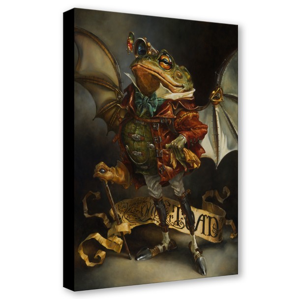 J. Thaddeus Toad ''The Insatiable Mr. Toad'' by Heather Edwards Hand-Signed & Numbered Canvas Artwork – Limited Edition