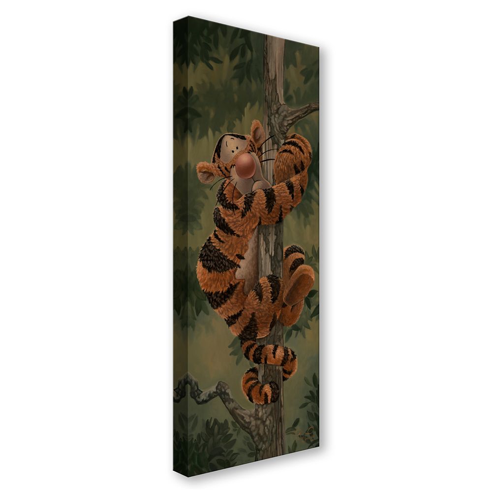 Tigger ''Don't look Down'' by Jared Franco Hand-Signed & Numbered Canvas Artwork – Limited Edition