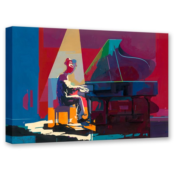 Joe Gardner ''The Soul of Music'' by Jim Salvati Hand-Signed & Numbered Canvas Artwork – Limited Edition