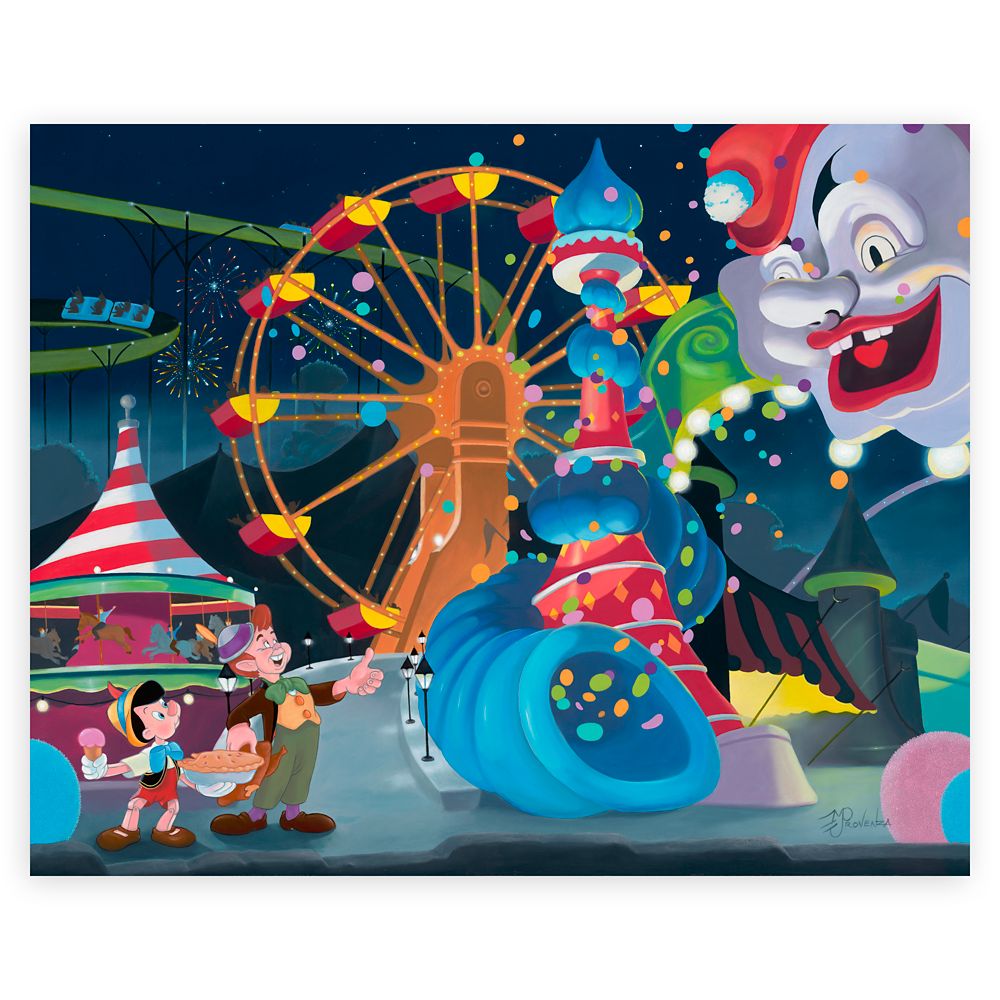 Pinocchio ”The Pleasure’s All Mine” Signed Giclée by Michael Provenza – Limited Edition is now available for purchase