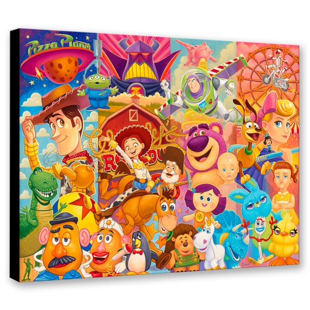 Toy Story ''Toy Story 25th Anniversary'' Signed Giclée by Tim Rogerson – Limited Edition