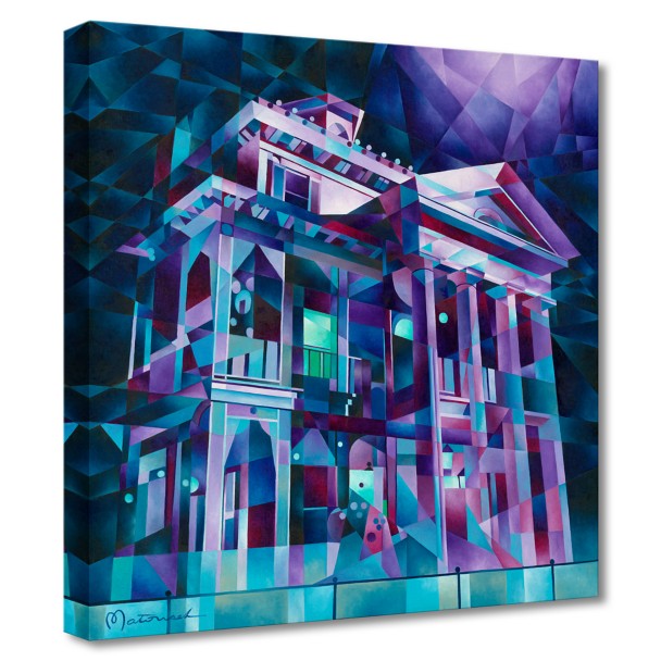 ''The Haunted Mansion'' Signed Giclée by Tom Matousek – Limited Edition