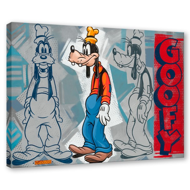 Goofy ''What a Goofy Profile'' Signed Giclée by Trevor Carlton – Limited Edition