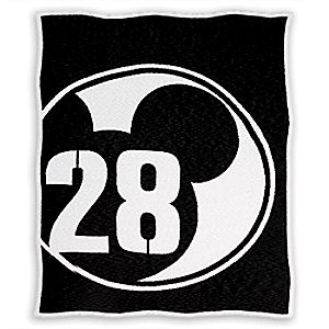 Mickey Mouse 28 Varsity Knit Throw by Ethan Allen