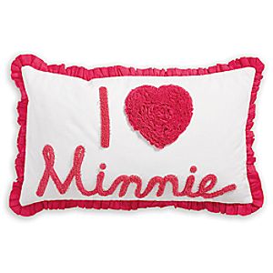 Minnie Mouse Really Ruffle Boudoir Pillow by Ethan Allen