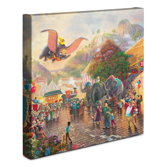 Thomas Kinkade Disneyland 50th Anniv Gallery Wrap Canvas