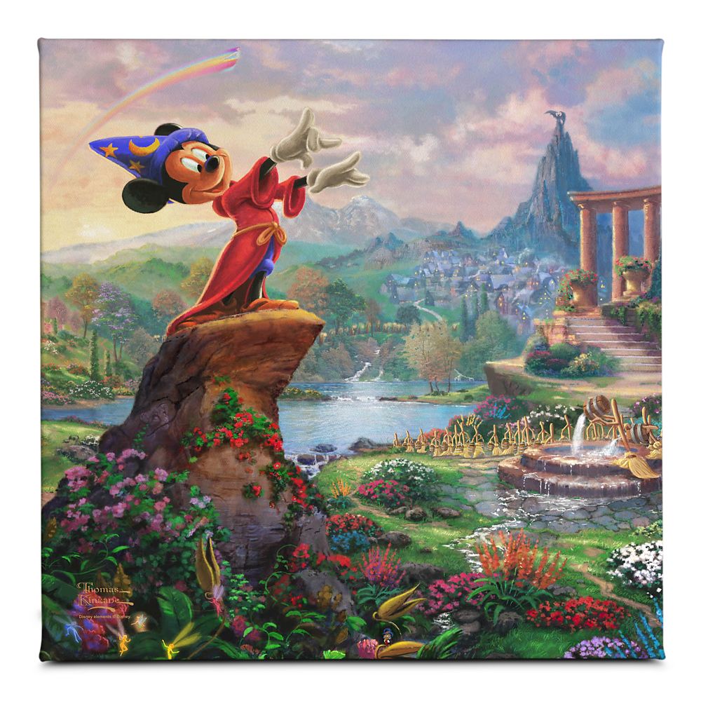 Disney Fantasia Gallery Wrapped Canvas by Thomas Kinkade Studios