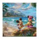 ''Mickey and Minnie in Hawaii'' Gallery Wrapped Canvas by Thomas Kinkade Studios
