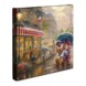 ''Mickey and Minnie in Paris'' Gallery Wrapped Canvas by Thomas Kinkade Studios