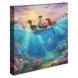 ''Little Mermaid Falling in Love'' Gallery Wrapped Canvas by Thomas Kinkade Studios