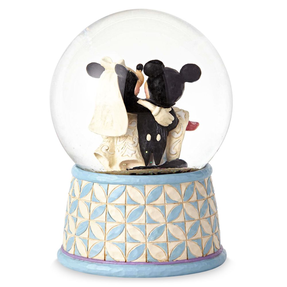 Mickey Minnie Mouse Happily Ever After Snowglobe Jim Shore