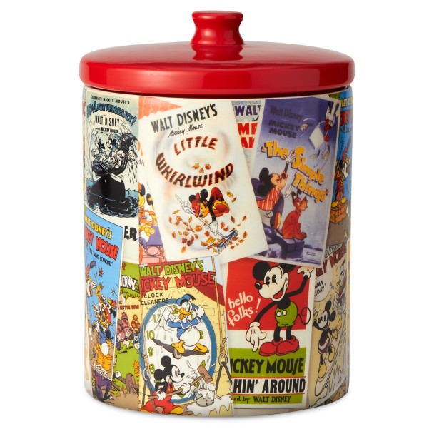 Mickey Mouse Poster Art Collage Kitchen Canister