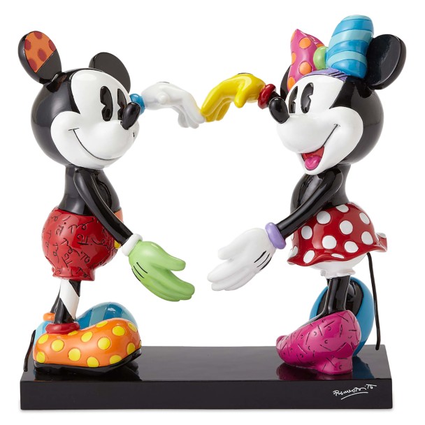 Mickey and Minnie Mouse Figure by Britto – 7'' H