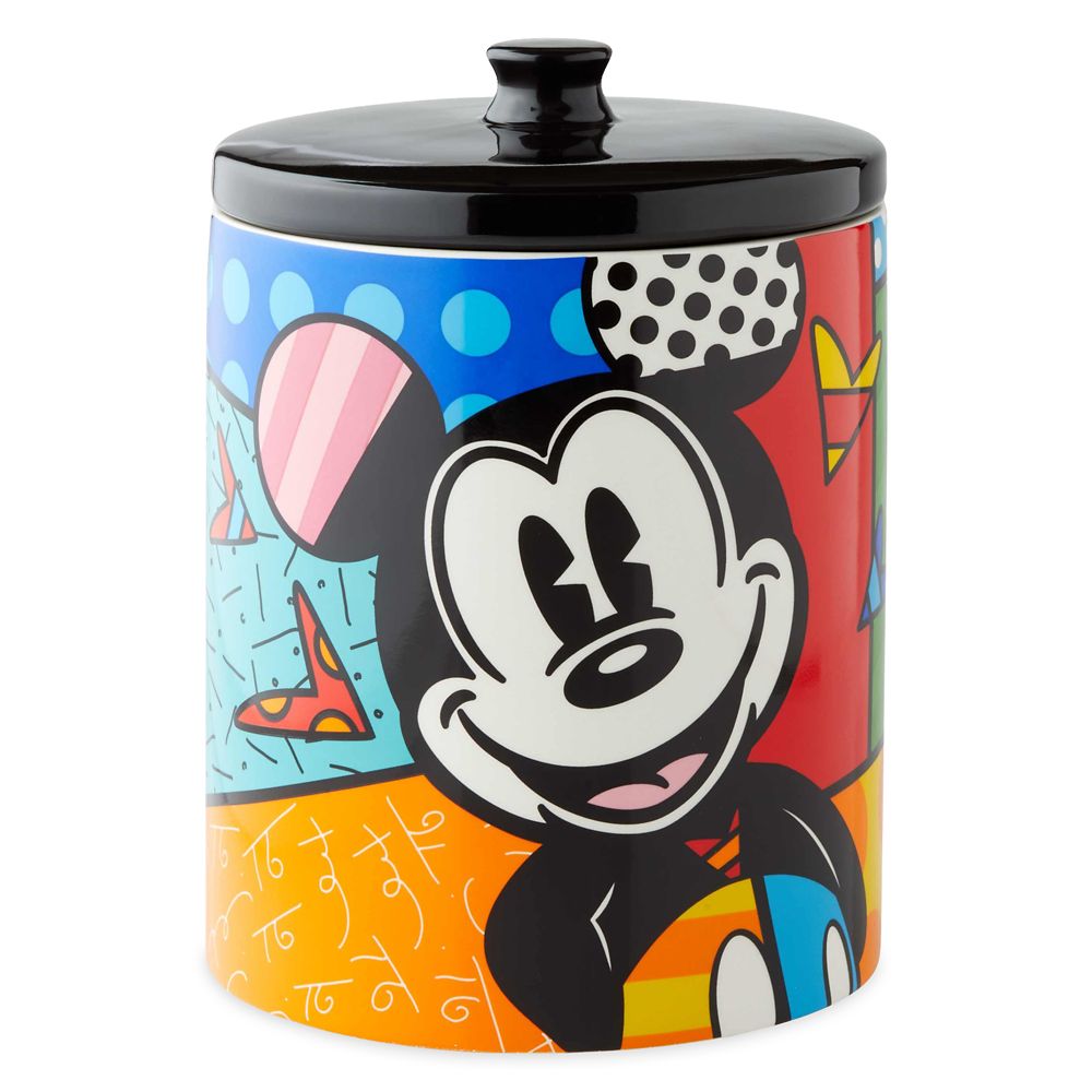 britto mickey mouse cookie jar