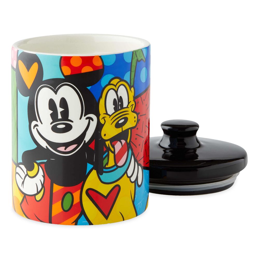 Mickey Mouse and Pluto Cookie Jar by Britto