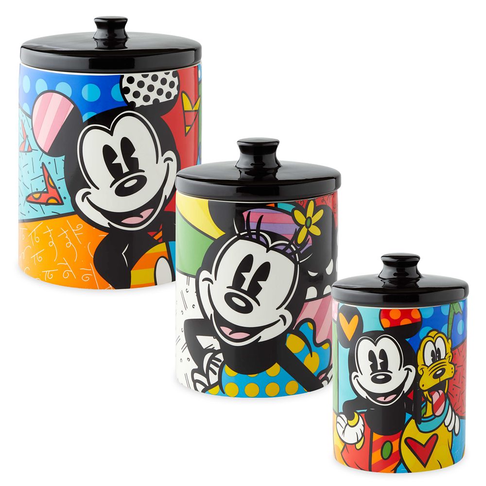 Mickey Mouse and Pluto Canister by Britto &ndash; Small