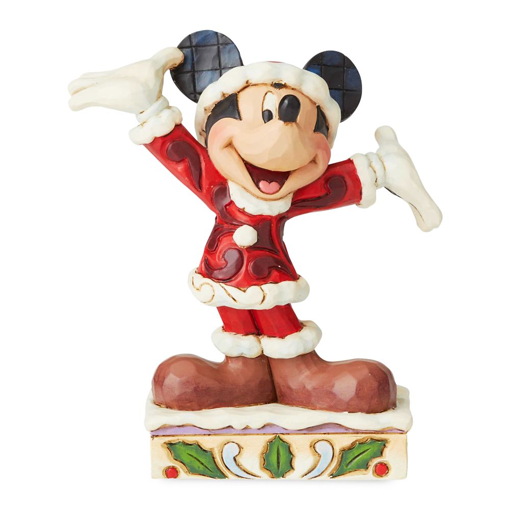 Mickey Mouse ''Christmas Personality'' Figure by Jim Shore